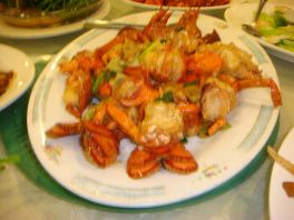 姜葱龙虾