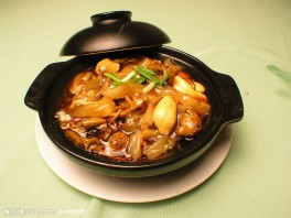 蘑菇砂锅