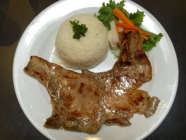 Pork Chop with Rice