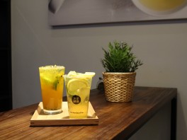 金桔柠檬绿茶